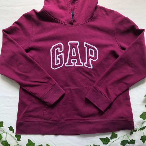 Dark pink GAP hoodie - Picture 4 of 7